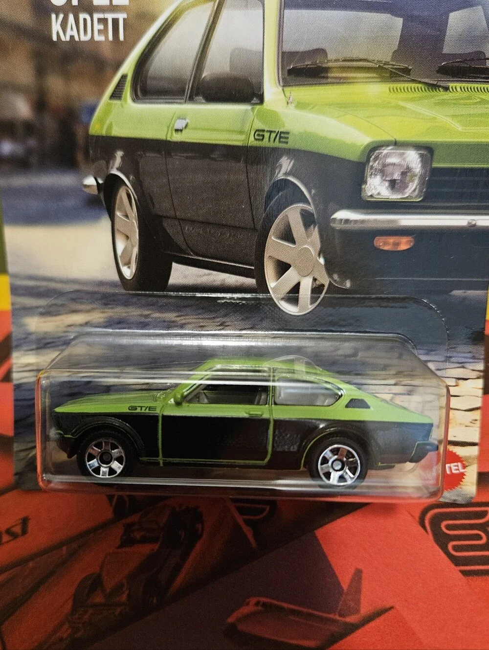 Matchbox Opel Kadett GTE Green Die-Cast Car